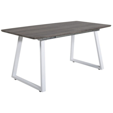 Table à Manger Extensible "Inca" 160-200cm Naturel (1/5)