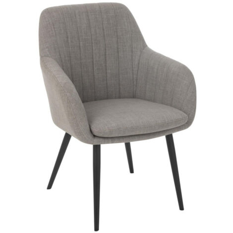 Chaise Design "Miles" 83cm Gris (1/5)