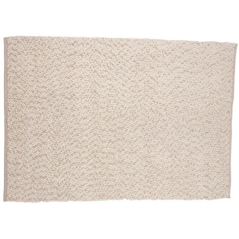 Tapis Déco en Laine "Jajru" 200x300cm Blanc (1/5)