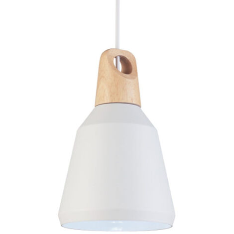 Lampe Suspension "Nao" 24cm Blanc (1/5)