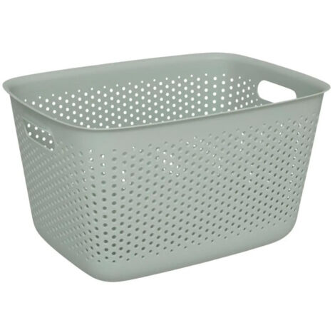 Panier de Rangement "Tila" 17L Sauge (1/2)
