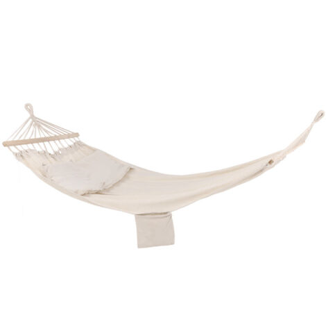Hamac en Tissu "Anini" 150cm Naturel (1/5)