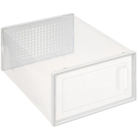 Boîte Range-Chaussures "Stak" 35cm Transparent (1/5)