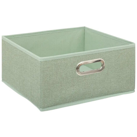 Boîte de Rangement Pliable "Premium" 15x31cm Vert Sauge (1/3)