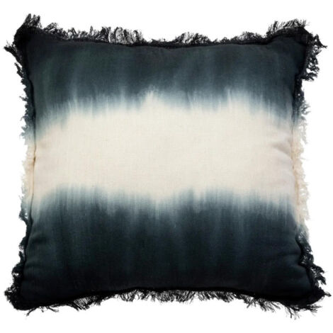 Coussin Déco Tie and Tye "Inuit Dreams" 40x40cm Bleu (1/5)
