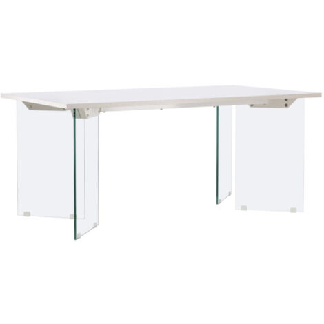 Table à Manger Design "Ester"180cm Gris Clair (1/5)