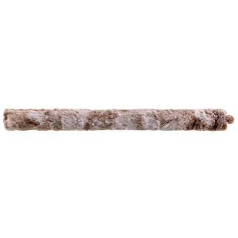 Boudin Bas de Porte Imitation Fourrure "Antartic" 80cm Chocolat (1/5)