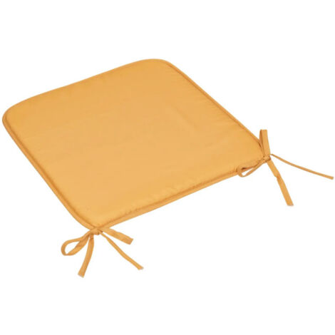 Galette de Chaise "Micro" 39x39cm Ocre (1/3)