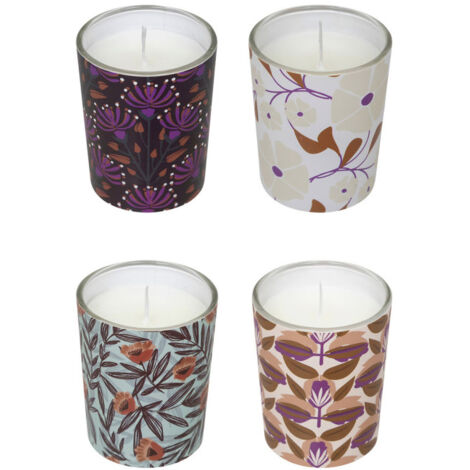 Coffret 4 Bougies Parfumées "Mily" 45g Multicolore (1/5)