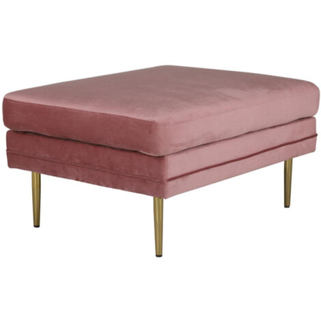 Pouf Design en Velours "Boom" 90cm Rose (1/5)