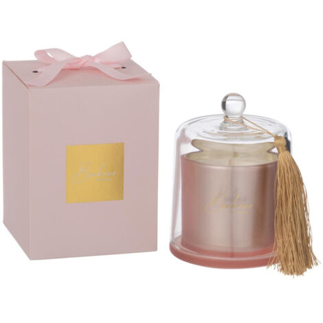 Bougie Parfumée Cloche "Cloe" 15cm Sapphire Amber Tea (1/3)