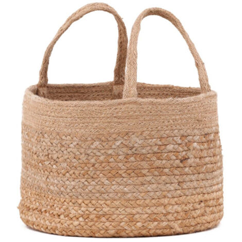 Panier de Rangement en Jute "Mumbai" 32cm Naturel (1/5)