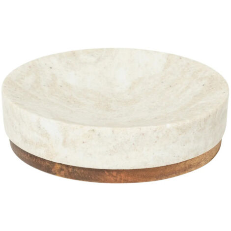Porte Savon Design "Côme" 10cm Beige