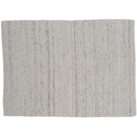 Tapis Déco en Laine "Ganga" 171x243cm Ivoire (1/5)