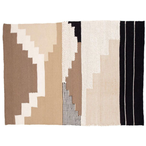 Tapis Déco en Laine "Aston" 202x300cm Multicolore (1/5)