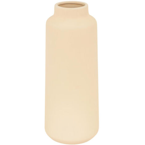 Vase en Dolomite "Rily" 30cm Beige (1/2)