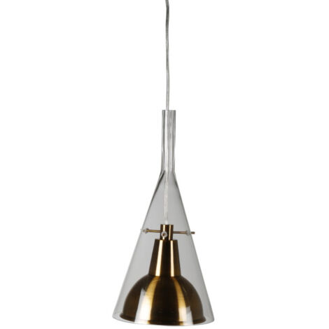 Lampe Suspension Design "Sirius" 40cm Or (1/5)