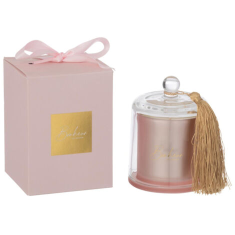 Bougie Parfumée Cloche "Cloe" 13cm Sapphire Amber Tea (1/3)