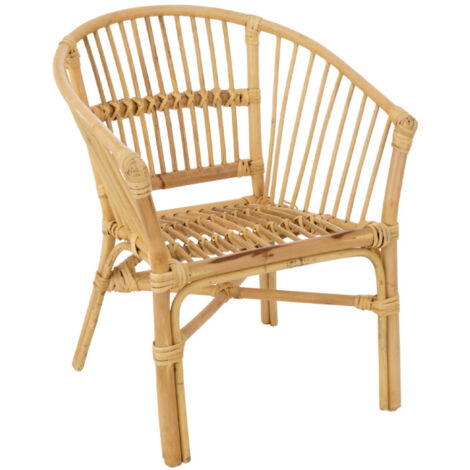 Chaise Enfant en Rotin "Filou" 52cm Naturel (1/5)