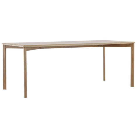 Table à Manger Design "Damon" 200cm Naturel (1/5)