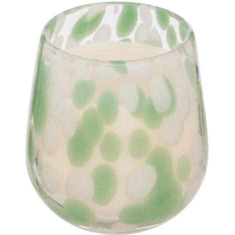 Bougie Parfumée en Verre "Mancha" 275g Fleur de Lin (1/2)