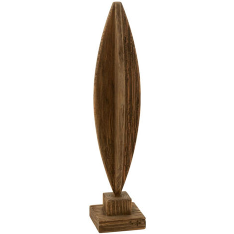 Déco sur Pied en Bois "Luke" 70cm Marron (1/4)