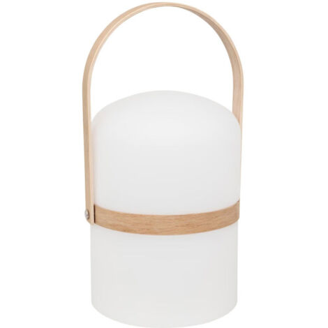Lampe à Poser d'Extérieur "Kiara" 36cm Blanc (1/5)