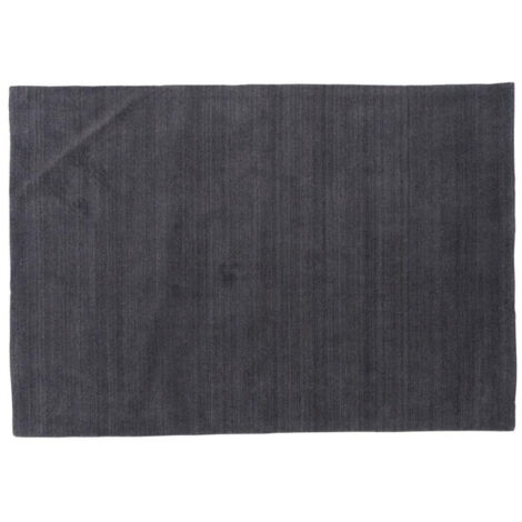 Tapis Déco en Laine "Ulla" 252x350cm Gris Foncé (1/5)