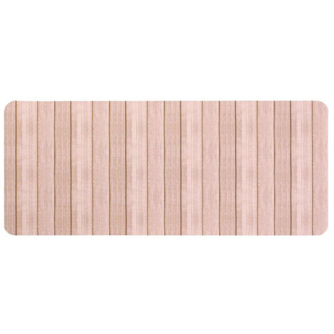 Tapis de Bain Imprimé "Calista" 50x120cm Naturel (1/5)