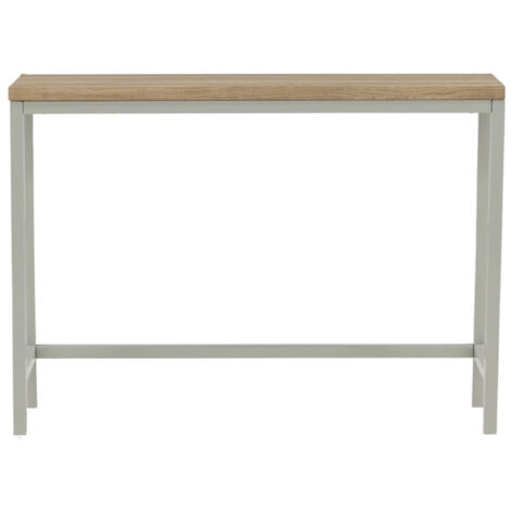 Console Design "Rise" 110cm Naturel & Gris (1/5)