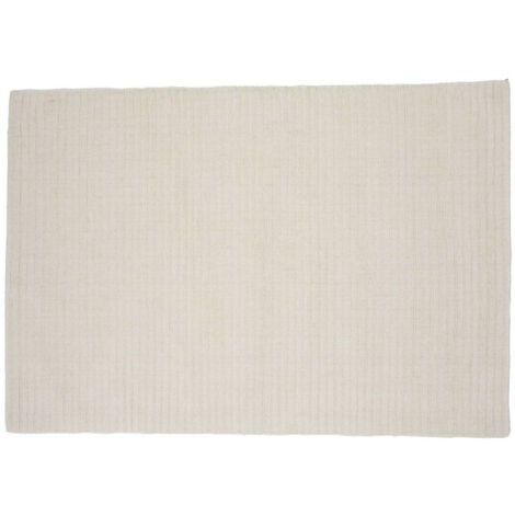Tapis Déco en Laine "Milton" 202x300cm Blanc (1/5)