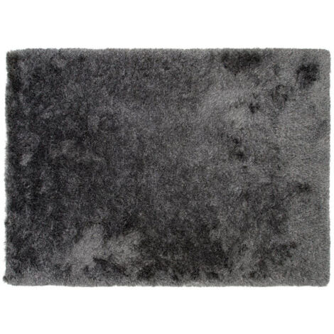 Tapis Déco Shaggy "Shiva" 201x302cm Gris (1/5)