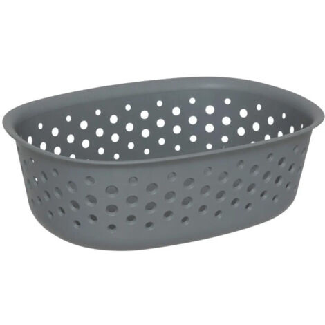 Panier de Rangement "Tila" 0,8L Gris (1/2)