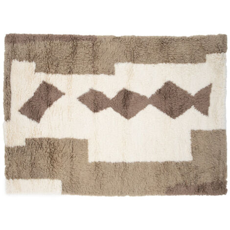Tapis Déco en Laine "Nestor" 162x230cm Multicolore (1/5)