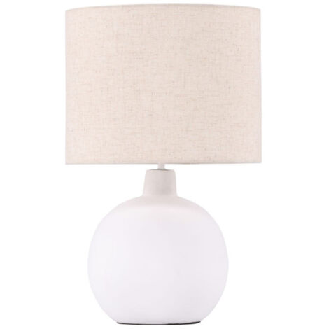 Lampe à Poser Déco "Torcello" 51cm Beige (1/5)