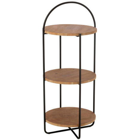 Étagère 3 Niveaux "Mia" 100cm Naturel (1/5)
