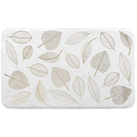 Tapis de Bain Déco "Joya" 45x75cm Or (1/4)