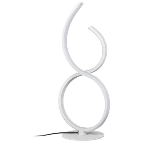 Lampe à Poser Design "120 LED" 36cm Blanc (1/5)