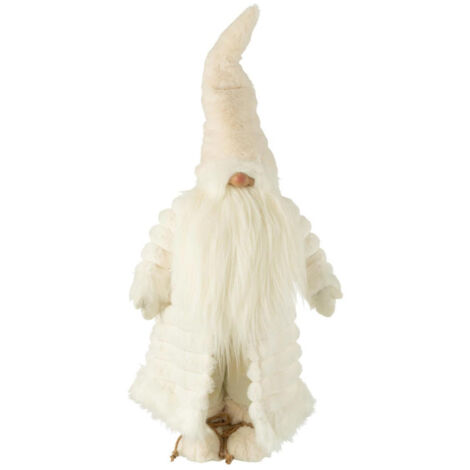 Statue Déco Lutin "Veste Rembourrée" 88cm Crème (1/2)