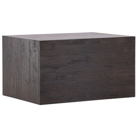 Table Basse "York" 80cm Marron Foncé (1/5)