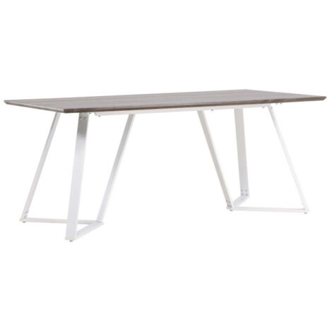 Table à Manger Design "Marina" 180cm Marron (1/5)