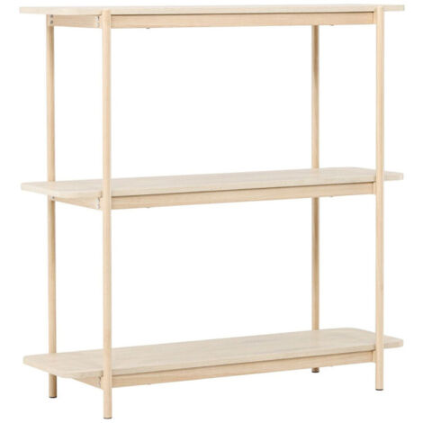 Étagère 3 Niveaux "Heim" 120cm Naturel (1/5)