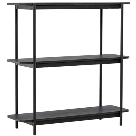 Étagère 3 Niveaux "Heim" 120cm Noir (1/5)
