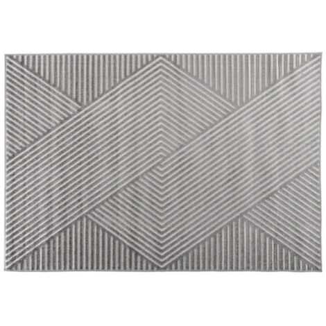 Tapis Déco "Aron Solar" 160x230cm Gris (1/5)