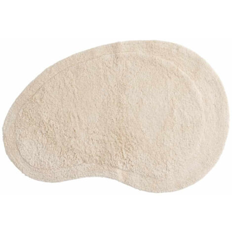 Tapis de Salle de Bain "Elvise" 60x85cm Naturel (1/5)