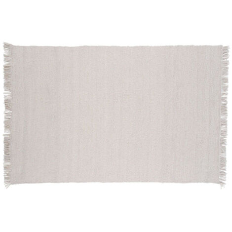 Tapis Déco en Laine "Betina" 300x400cm Blanc (1/5)