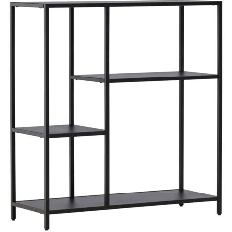 Console en Métal "Puno" 86cm Noir (1/5)