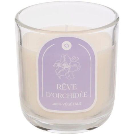 Bougie Parfumée en Verre "Floa" 210g Orchidée (1/3)