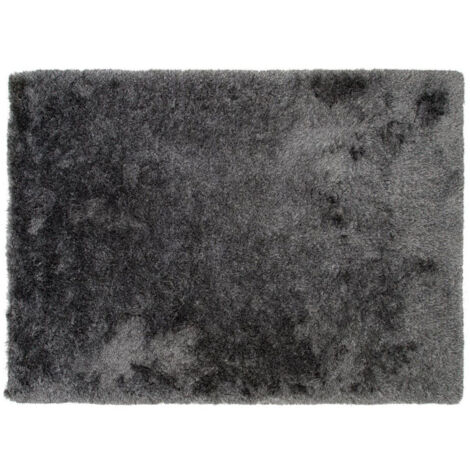 Tapis Déco Shaggy "Shiva" 171x242cm Gris (1/5)