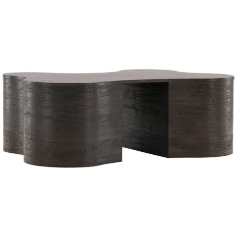 Table Basse Design "Larvik" 130cm Marron Foncé (1/5)